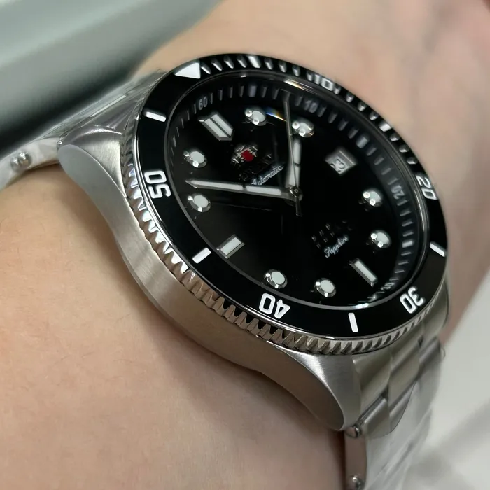 Orient 3 Estrelas Automático Sports Sea NH3SS016 preto