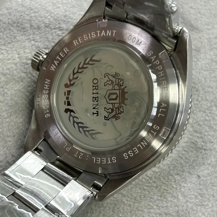 Orient 3 Estrelas Automático Sports Sea NH3SS016 preto