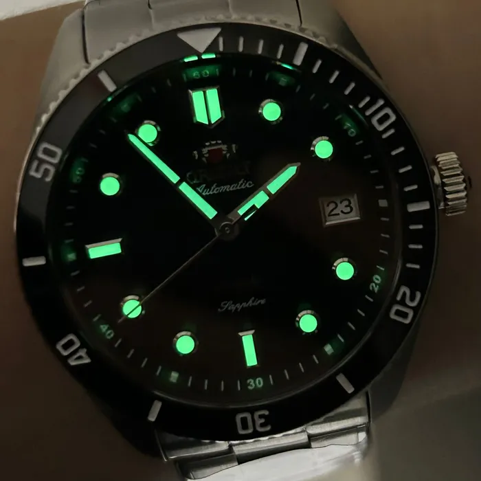 Orient 3 Estrelas Automático Sports Sea NH3SS016 preto