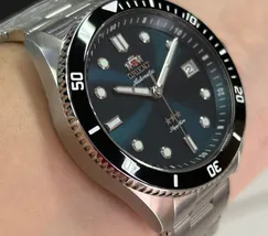 Orient 3 Estrelas Automático Sports Sea NH3SS016 verde - imagem 4