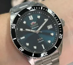 Orient 3 Estrelas Automático Sports Sea NH3SS016 verde - imagem 1