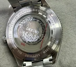 Orient 3 Estrelas Automático Sports Sea NH3SS016 Prata - imagem 8