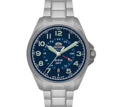 Orient 3 Estrelas GMT Automático Sports Land NH3SS017 Azul - imagem 2