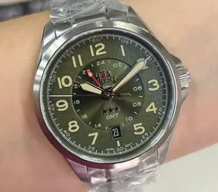 Orient 3 Estrelas GMT Automático Sports Land NH3SS017 verde - imagem 1