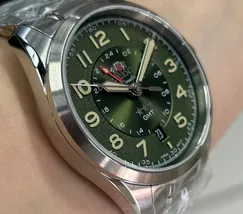 Orient 3 Estrelas GMT Automático Sports Land NH3SS017 verde - imagem 4