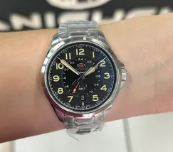 Orient 3 Estrelas GMT Automático Sports Land NH3SS017 Preto - imagem 6