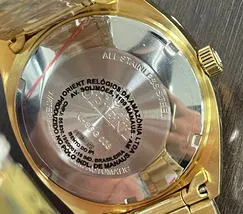 Orient 3 EStrelas Automático Classico NH3GG006 Branco - imagem 7