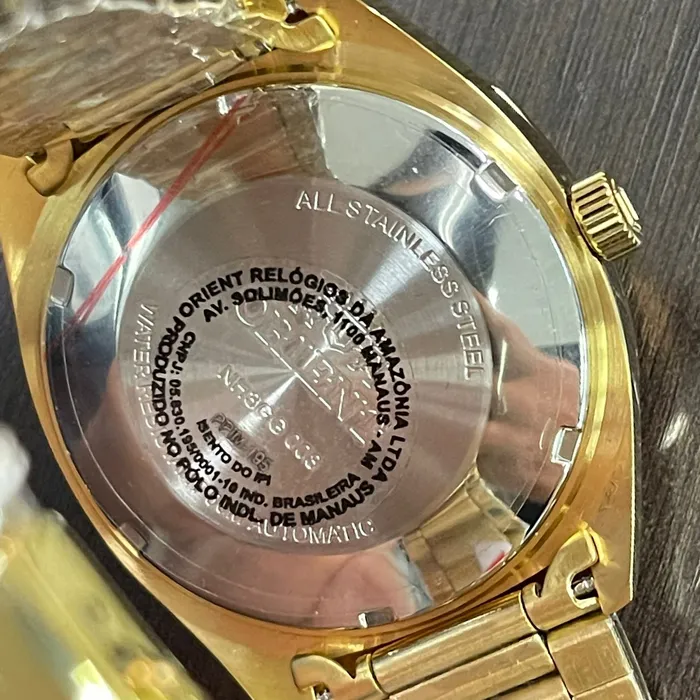 Orient 3 EStrelas Automático Classico NH3GG006 Branco