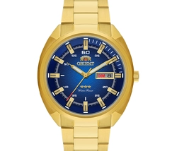 Orient 3 EStrelas Automático Classico NH3GG006 Azul - imagem 2