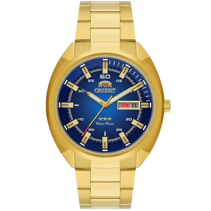 Orient 3 EStrelas Automático Classico NH3GG006 Azul
