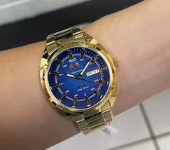 Orient 3 EStrelas Automático Classico NH3GG006 Azul - imagem 6