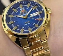 Orient 3 EStrelas Automático Classico NH3GG006 Azul - imagem 5