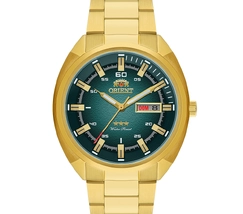 Orient 3 EStrelas Automático Classico NH3GG006 Verde - imagem 2