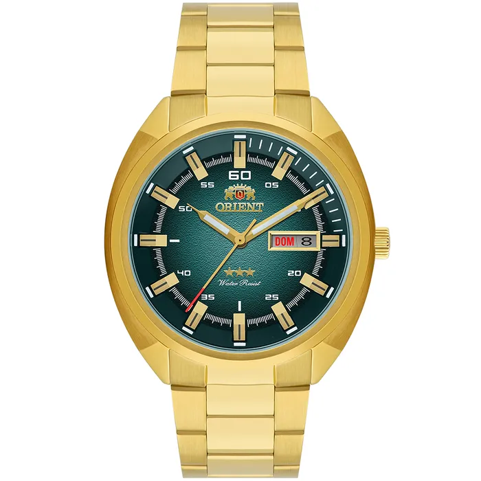 Orient 3 EStrelas Automático Classico NH3GG006 Verde