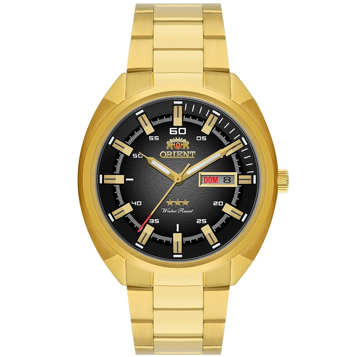 Orient 3 EStrelas Automático Classico NH3GG006 Preto