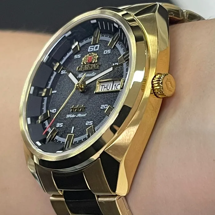 Orient 3 EStrelas Automático Classico NH3GG006 Preto