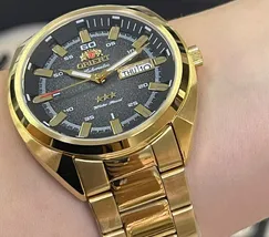 Orient 3 EStrelas Automático Classico NH3GG006 Preto - imagem 4