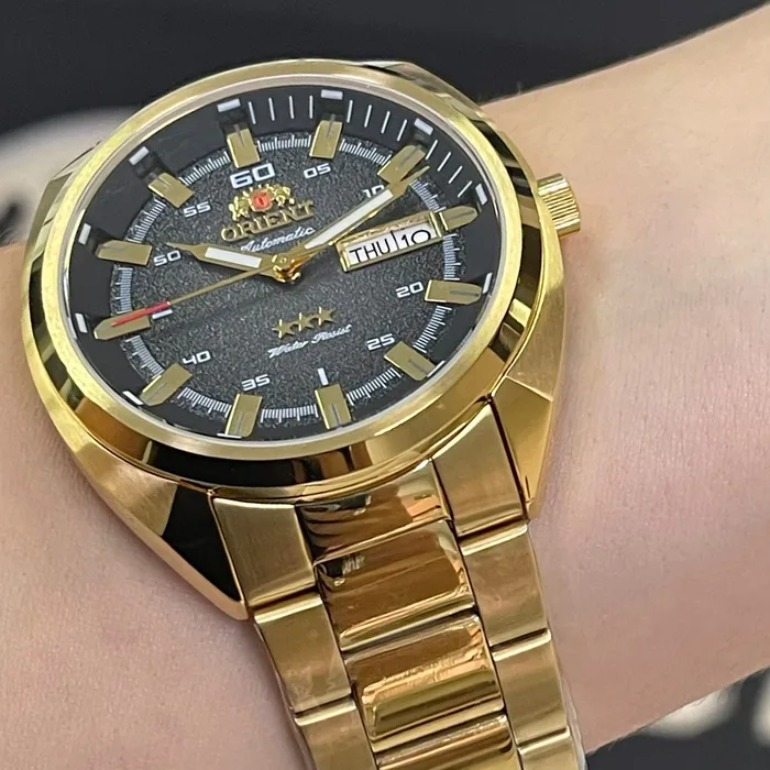 Orient 3 EStrelas Automático Classico NH3GG006 Preto