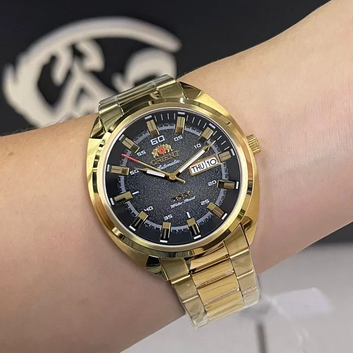 Orient 3 EStrelas Automático Classico NH3GG006 Preto