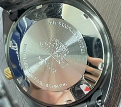 Orient 3 EStrelas Automático Black Classico NH3YY006 Verde - imagem 7