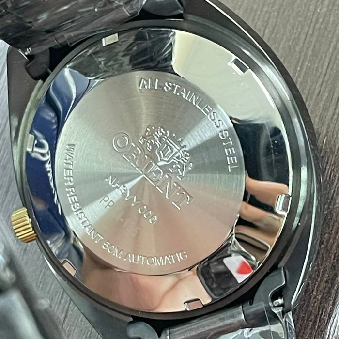 Orient 3 EStrelas Automático Black Classico NH3YY006 Verde