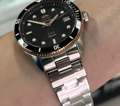 Orient 3 Estrelas Automático MIsto Sports Sea NH3MM016 Prata - imagem 5