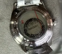 Orient 3 Estrelas Automático MIsto Sports Sea NH3MM016 Prata - imagem 8