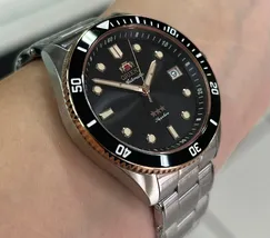 Orient 3 Estrelas Automático MIsto Sports Sea NH3MM016 Prata - imagem 4