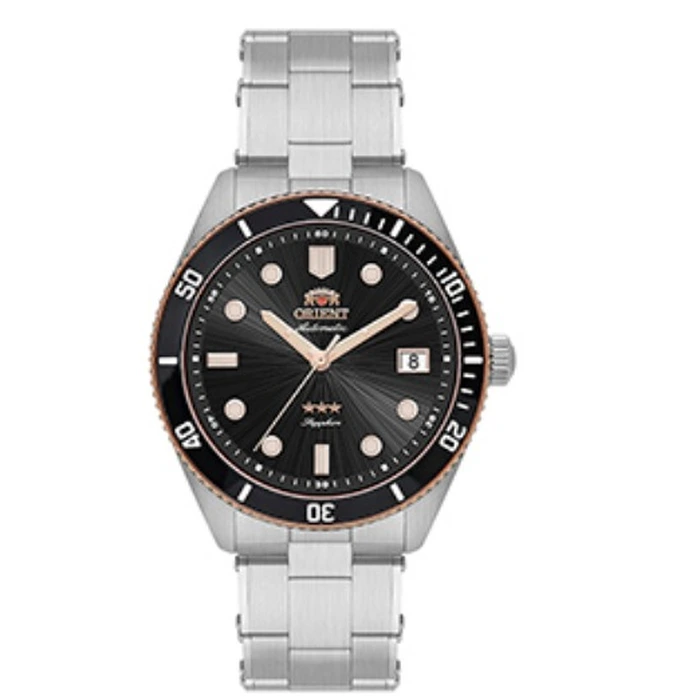 Orient 3 Estrelas Automático MIsto Sports Sea NH3MM016 Prata