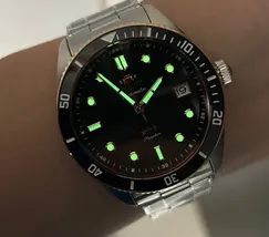 Orient 3 Estrelas Automático MIsto Sports Sea NH3MM016 Prata - imagem 7