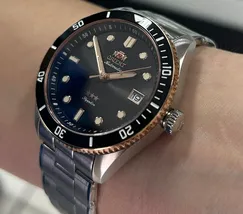 Orient 3 Estrelas Automático MIsto Sports Sea NH3MM016 Prata - imagem 3