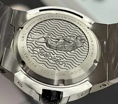 Orient Seatech Special Edition GMT Automático Diver NH3TT001 Azul - imagem 7