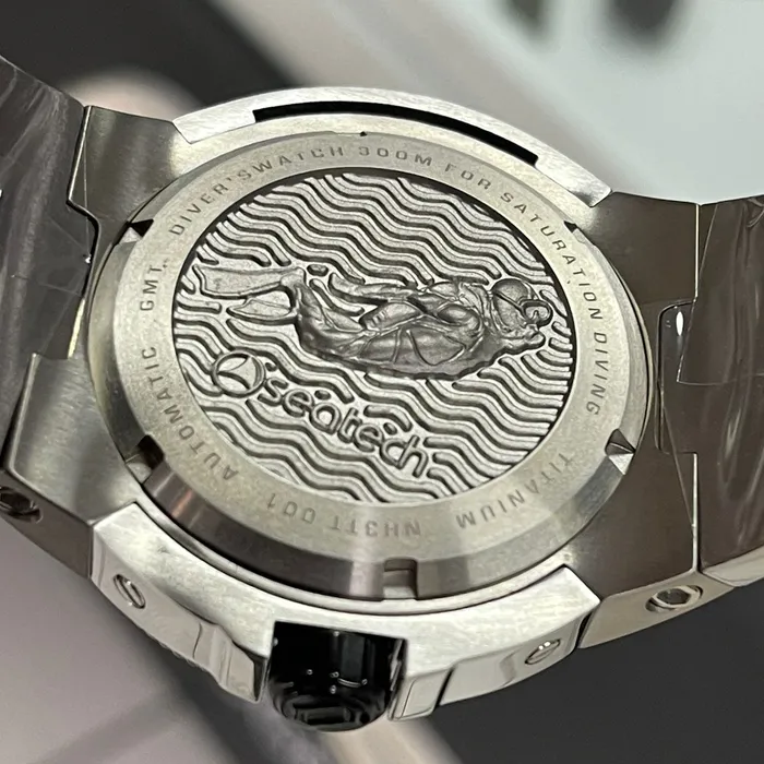 Orient Seatech Special Edition GMT Automático Diver NH3TT001 Azul