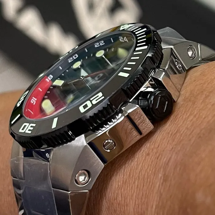 Orient Seatech Special Edition GMT Automático Diver NH3TT001 Azul