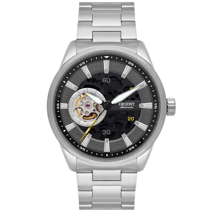 Orient Classico Automático Esqueleto NH7SS003 Grafite