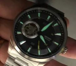 Orient Classico Automático Esqueleto NH7SS003 Grafite - imagem 6