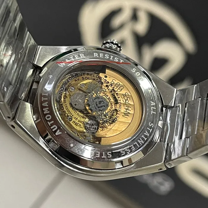 Orient Classico Automático Esqueleto NH7SS005 Verde