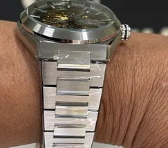 Orient Classico Automático Esqueleto NH7SS005 Verde - imagem 5