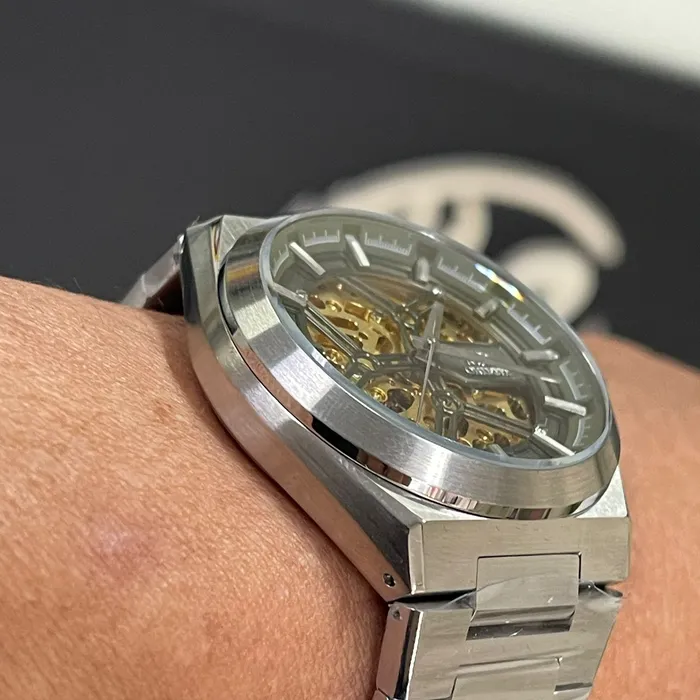 Orient Classico Automático Esqueleto NH7SS005 Verde