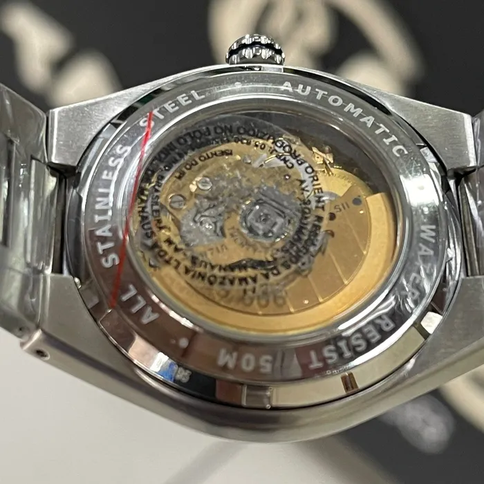 Orient Classico Automático Esqueleto NH7SS006 Azul