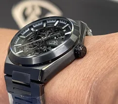 Orient Classico Automático Esqueleto IP Black NH7YY001 Preto - imagem 4