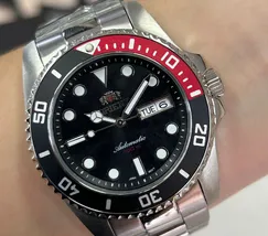 Orient 3 EStrelas Automático Sports (submariner) 469SS068NH Coke - imagem 1
