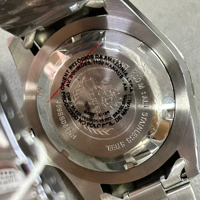 Orient 3 EStrelas Automático Sports (submariner) 469SS068NH Coke