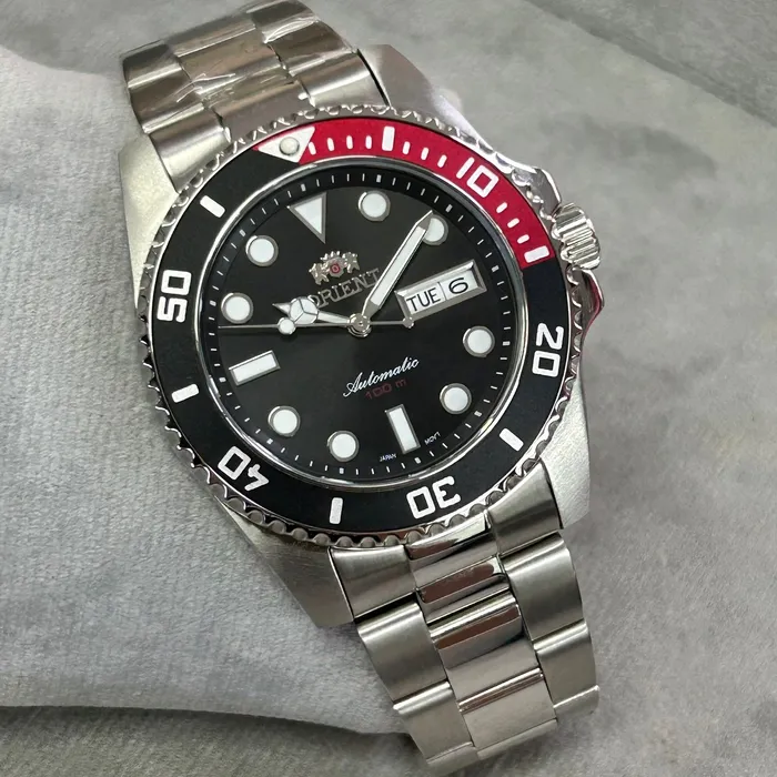 Orient 3 EStrelas Automático Sports (submariner) 469SS068NH Coke