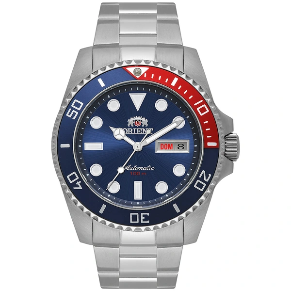 Orient 3 EStrelas Automático Sports (submariner) F49SS026NH Pepsi