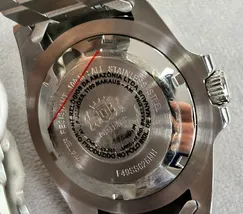 Orient 3 EStrelas Automático Sports (submariner) F49SS026NH Pepsi - imagem 8