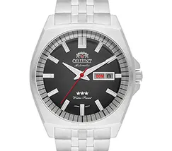 Orient 3 EStrelas Automático Classico F49ss010 preto - imagem 2
