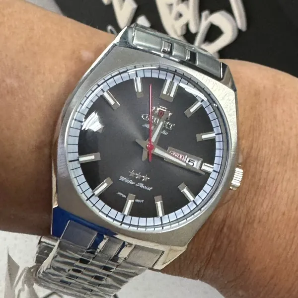 Orient 3 EStrelas Automático Classico F49ss010 preto