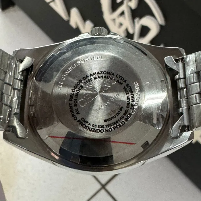 Orient 3 EStrelas Automático Classico F49ss010 preto