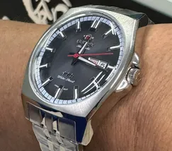 Orient 3 EStrelas Automático Classico F49ss010 preto - imagem 4